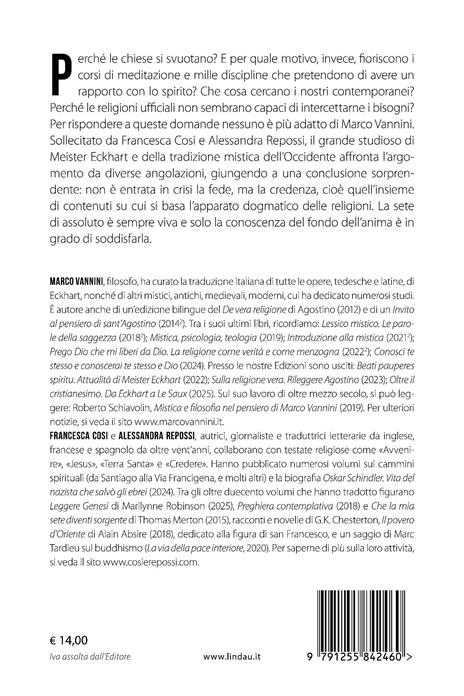 Non c'è più religione? Le risposte di un filosofo - Marco Vannini,Alessandra Repossi,Francesca Cosi - 3