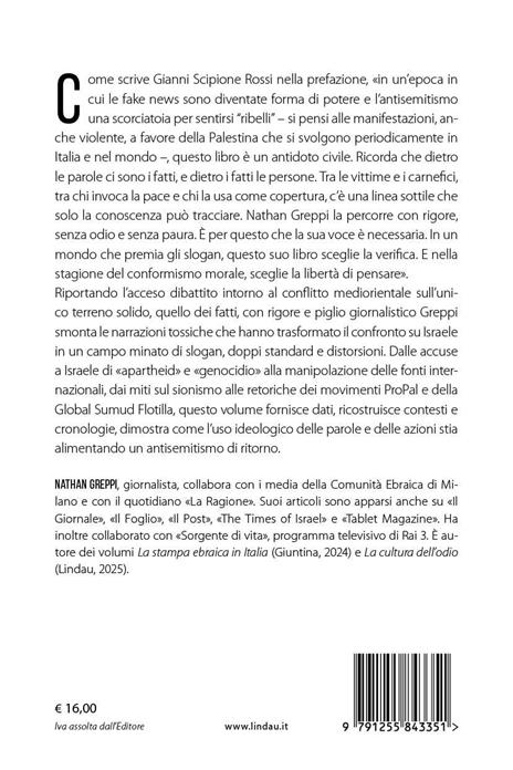 Fact-checking su Israele. L'altra faccia della storia - Nathan Greppi - copertina