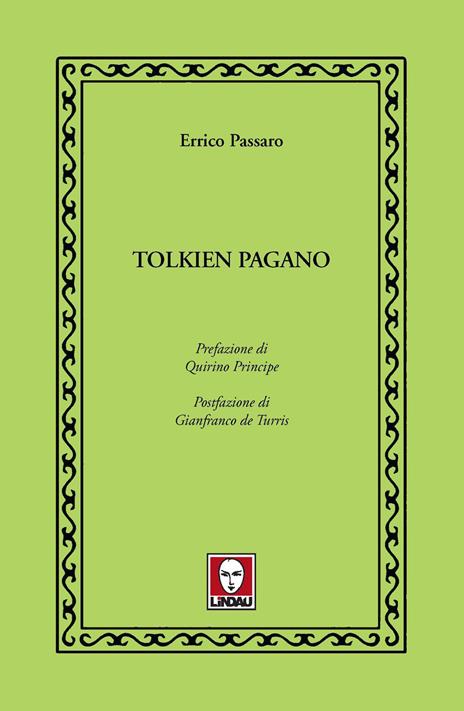 Tolkien pagano - Errico Passaro - copertina