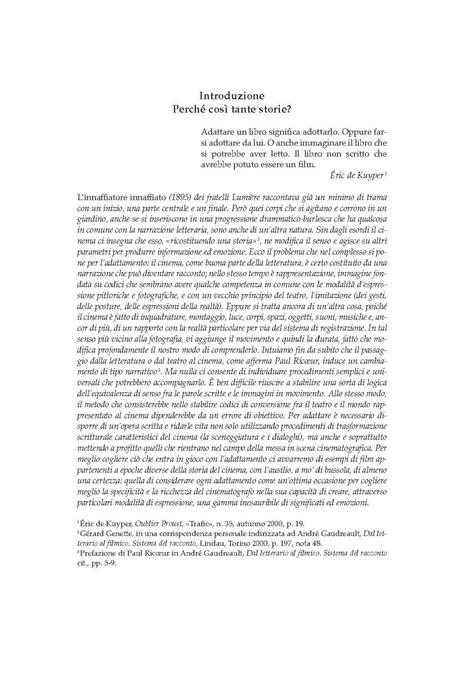 L'adattamento cinematografico - Frédéric Sabouraud - 2