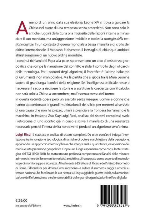 Vaticano Zero Day. Guerre ibride e nuove minacce alla Chiesa nell’era dell’intelligenza artificiale - Luigi Ricci - 3
