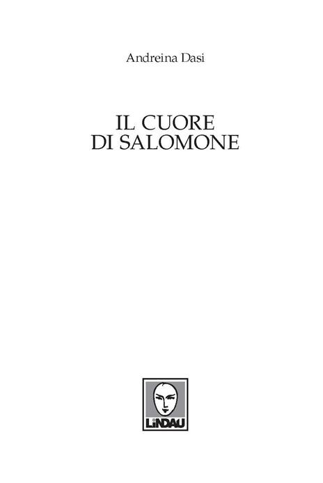 Il cuore di Salomone - Andreina Dasi - 2