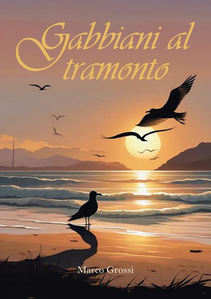 Gabbiani al tramonto - Marco Grossi - copertina