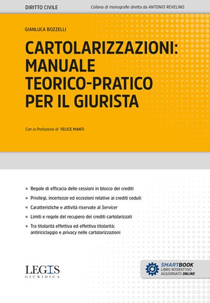 Cartolarizzazioni: manuale teorico-pratico per il giurista - Gianluca Bozzelli - copertina