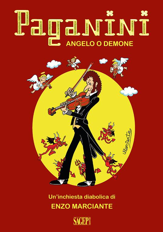 Paganini. Angelo o demone. Un'inchiesta diabolica - Enzo Marciante - copertina