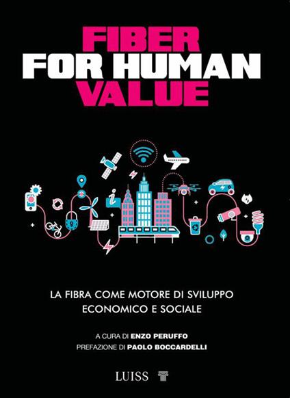 Fiber for human value. La fibra come motore di sviluppo economico e sociale - copertina