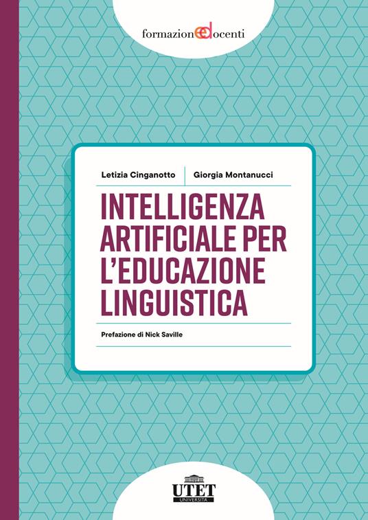 Intelligenza Artificiale per l'educazione linguistica - Letizia Cinganotto,Giorgia Montanucci - copertina