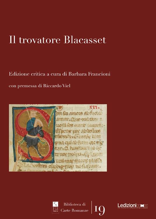 Il trovatore Blacasset - copertina