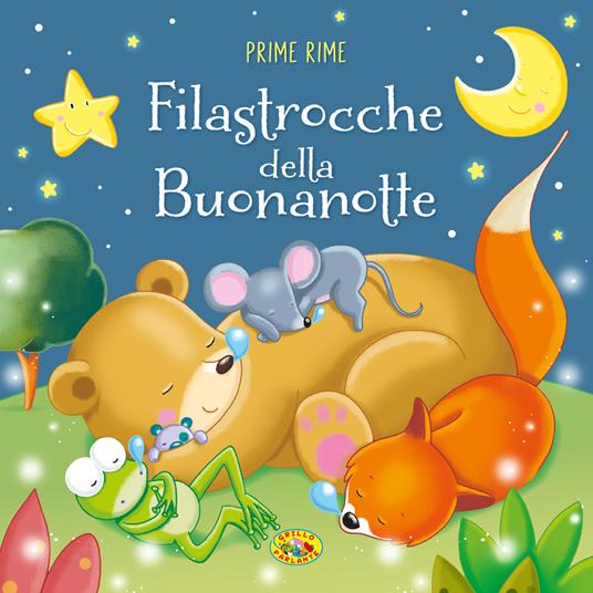 Filastrocche della buonanotte. Ediz. a colori - copertina