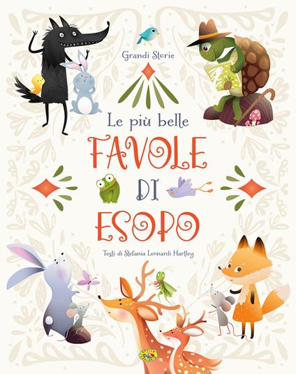 Le più belle favole di Esopo. Ediz. a colori - copertina