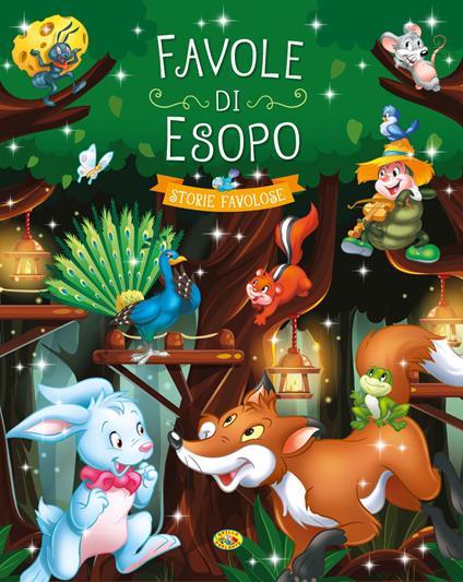 Favole di Esopo. Ediz. a colori - copertina