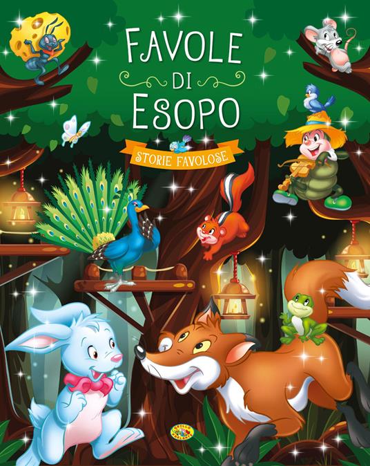 Favole di Esopo. Ediz. a colori - copertina