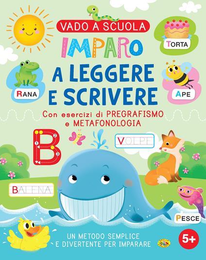 Imparo a leggere e scrivere. Ediz. a colori - copertina