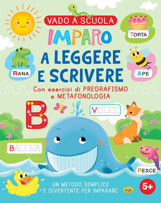 Imparo a leggere e scrivere. Ediz. a colori - copertina