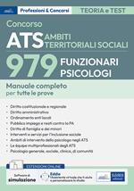 Concorso ATS sociali 736 funzionari contabili