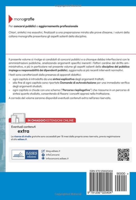 Pubblico impiego e responsabilità del pubblico dipendente. Per concorsi pubblici e aggiornamento professionale. Con espansione online - 2