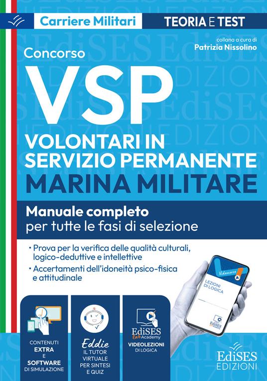 Concorso VSP Volontari in Servizio Permanente. Manuale per tutte le fasi di selezione - copertina