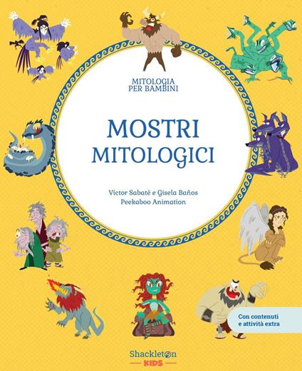 Mostri mitologici - Víctor Sabaté,Peekaboo Animation - ebook