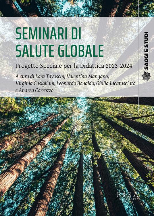 Seminari di salute globale. Progetto speciale per la didattica 2023-2024 - copertina