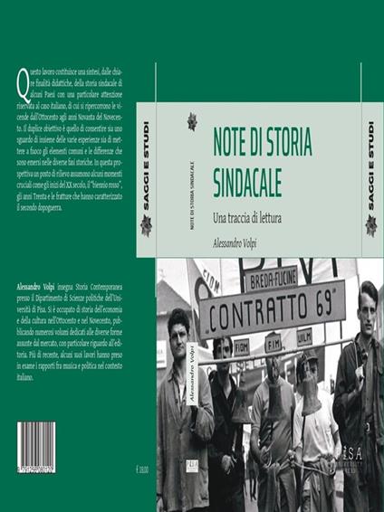 Note di storia sindacale - Alessandro Volpi - ebook