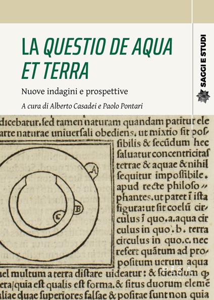 La questio de aqua et terra. Nuove indagini e prospettive - copertina