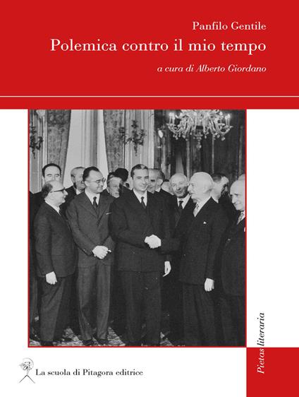 Polemica contro il mio tempo - Panfilo Gentile - copertina