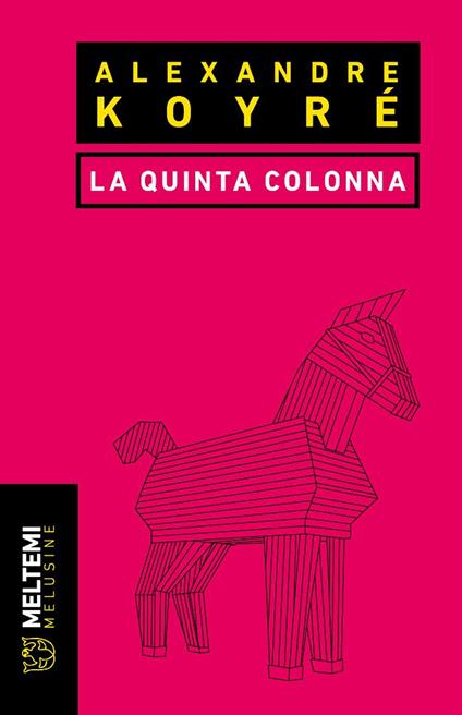 La quinta colonna - Alexandre Koyré - copertina