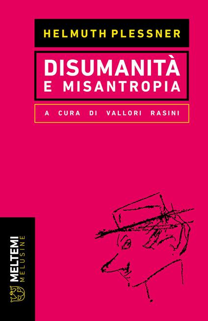 Disumanità e misantropia - Helmuth Plessner - copertina