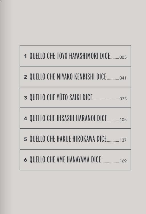Quello che la pioggia non dice. Vol. 1 - Okaya Izumi - 3
