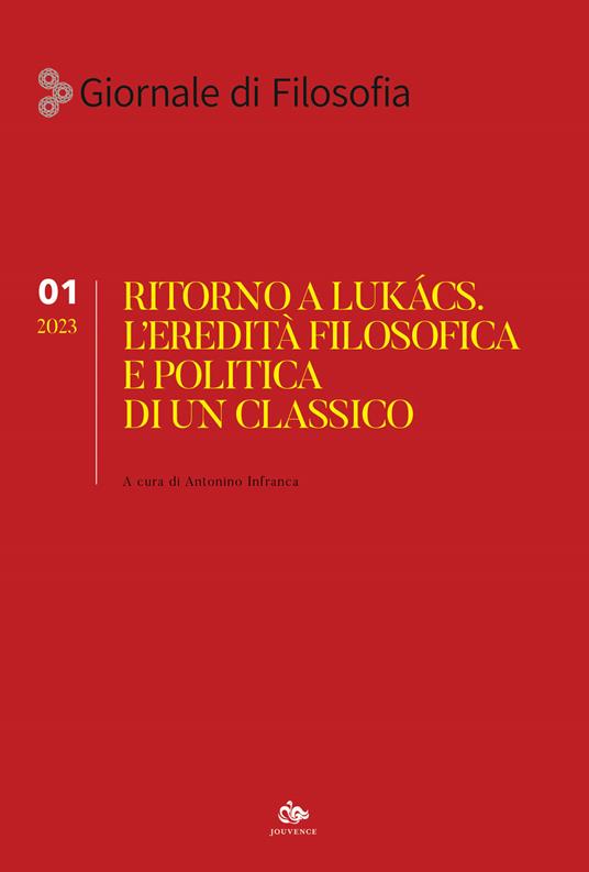Giornale di filosofia (2023). Vol. 1 - copertina