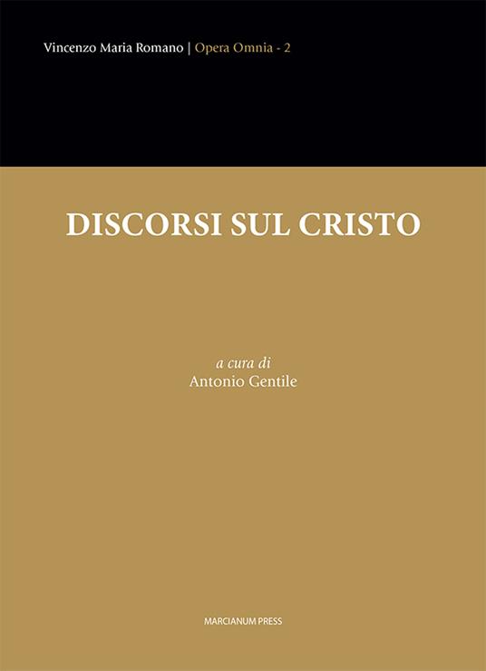 Discorsi sul Cristo - Vincenzo Maria Romano - copertina