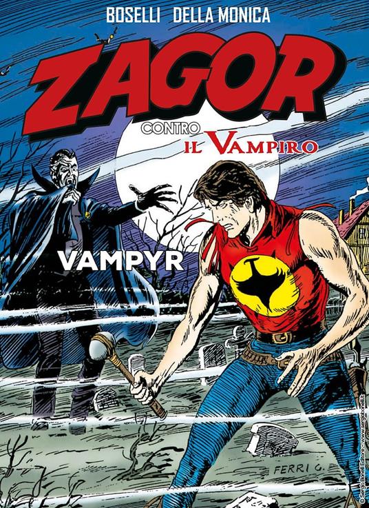 Vampyr. Zagor contro il vampiro. Vol. 2 - Mauro Boselli - copertina