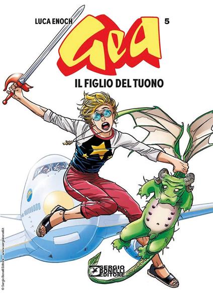 Gea. Vol. 5: Il figlio del tuono - Luca Enoch - copertina