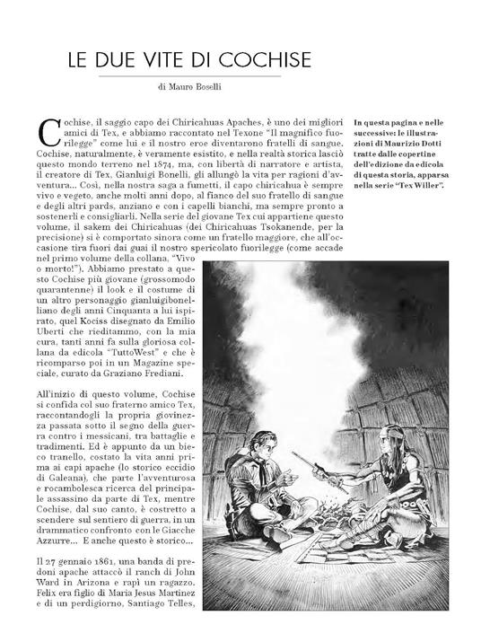 La guerra di Cochise. Tex Willer - Mauro Boselli - 2
