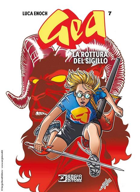 Gea. Vol. 7: La rottura del sigillo - Luca Enoch - copertina