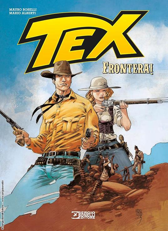 Tex. Frontera! - Mauro Boselli - copertina