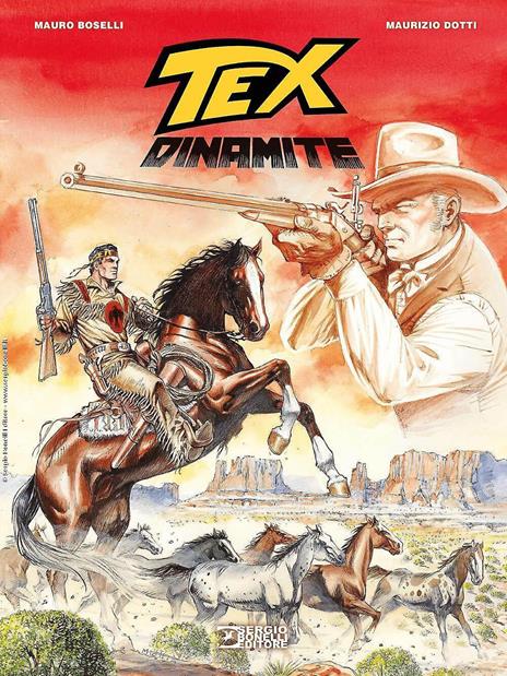 Tex. Dinamite - Mauro Boselli - copertina