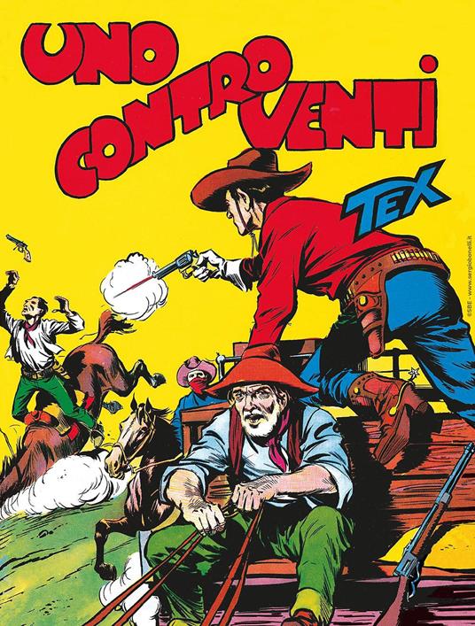 Tex collezione book. Vol. 2: Uno contro venti - Gianluigi Bonelli - copertina