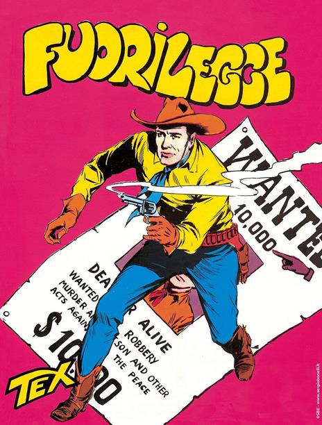 Tex collezione book. Vol. 3: Fuorilegge - Gianluigi Bonelli - copertina