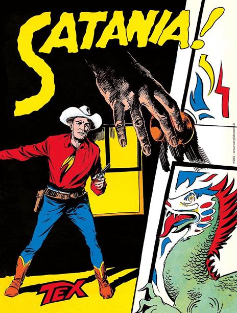 Tex collezione book. Vol. 5: Satania! - Gianluigi Bonelli - copertina