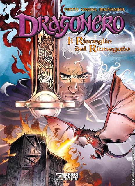 Il risveglio del rinnegato. Dragonero - Stefano Vietti - copertina