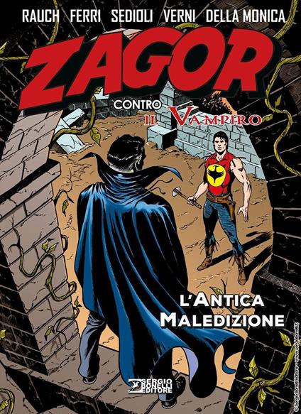 L'antica maledizione. Zagor contro il vampiro. Vol. 4 - Jacopo Rauch - copertina