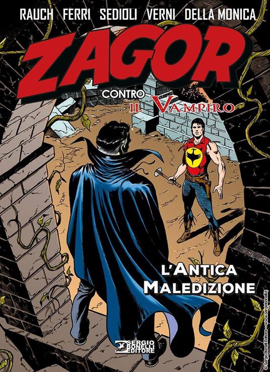 L'antica maledizione. Zagor contro il vampiro. Vol. 4 - Jacopo Rauch - copertina