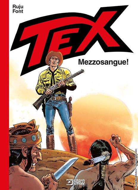 Tex. Mezzosangue! - Pasquale Ruju - copertina