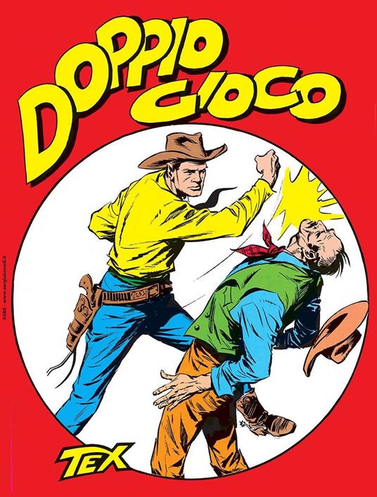 Tex collezione book. Vol. 6: Doppio gioco - Gianluigi Bonelli - copertina