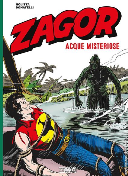 Zagor. Acque misteriose - Guido Nolitta,Franco Donatelli - copertina