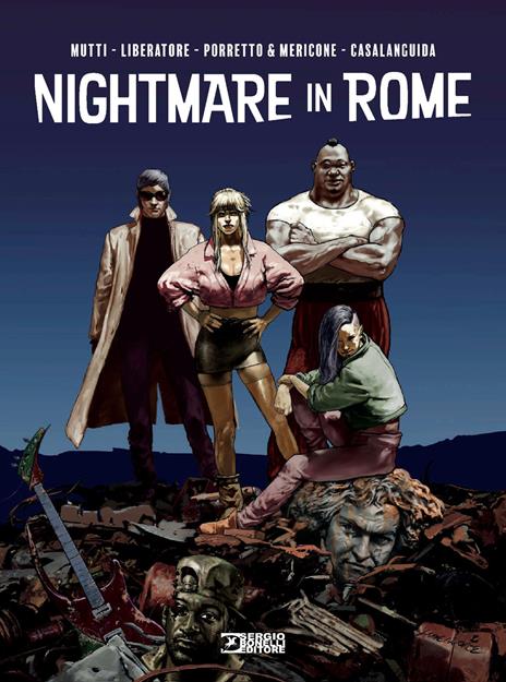 Nightmare in Rome - Enrico Mutti - copertina
