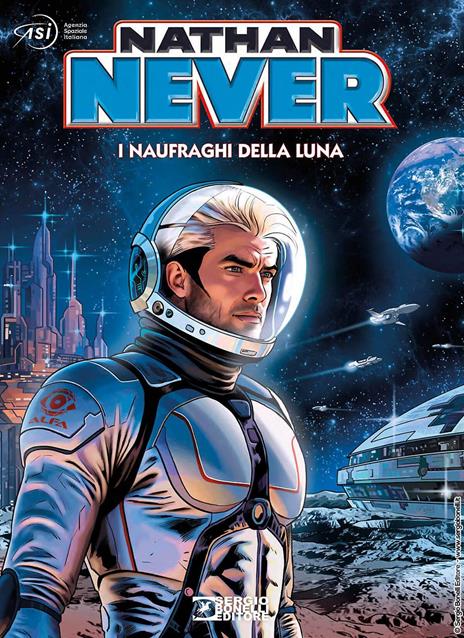 Nathan Never. I naufraghi della luna - Bepi Vigna - copertina