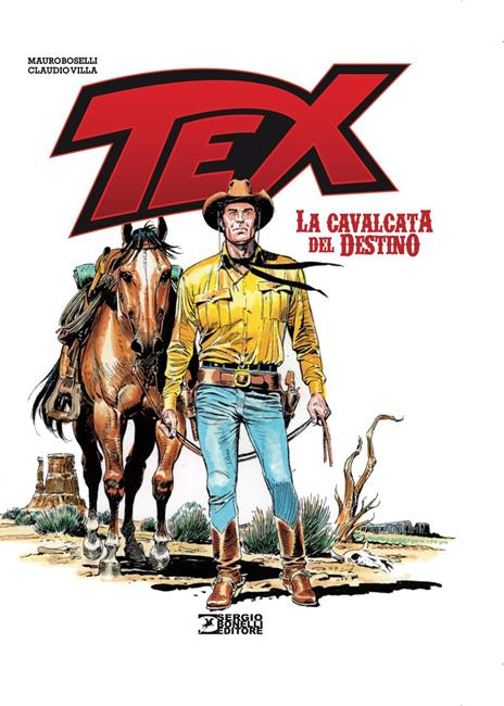 Tex. La cavalcata del destino - Mauro Boselli - copertina
