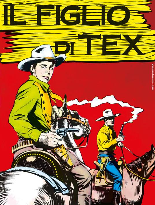 Tex collezione book. Vol. 12: Il figlio di Tex - Gianluigi Bonelli - copertina